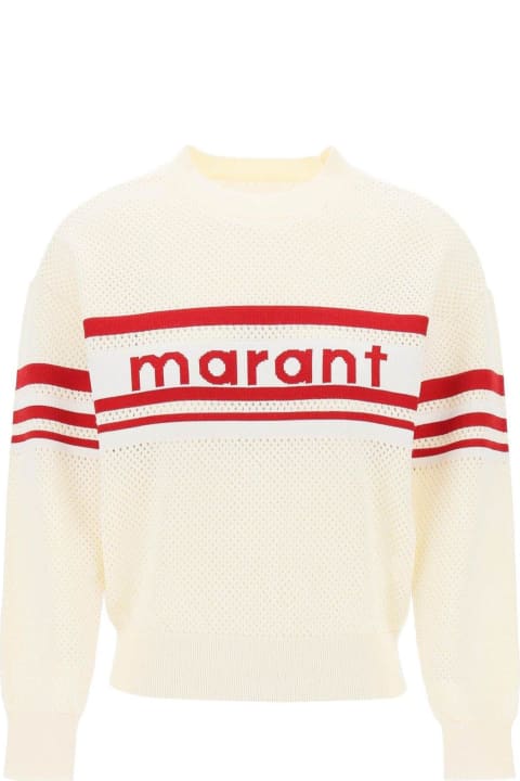 Marant Étoile Sweaters for Women Marant Étoile Arwen Open-knit Crewneck Jumper
