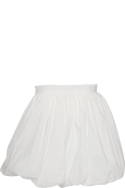 Monnalisa Bottoms for Girls Monnalisa White Baloon Skirt