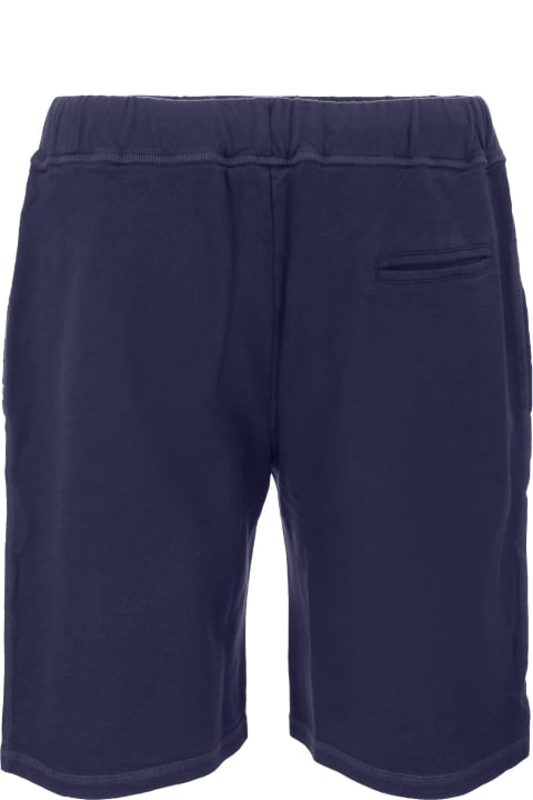 メンズ Fedeliのボトムス Fedeli Cotton Shorts With Drawstring