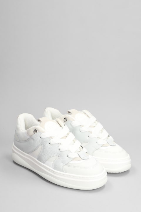 Mason Garments Sneakers for Men Mason Garments Venice Sneakers In White Suede And Fabric