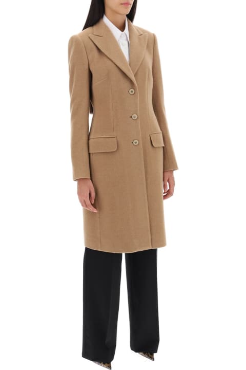 Coats & Jackets for Women Dolce & Gabbana Single-breasted Coat