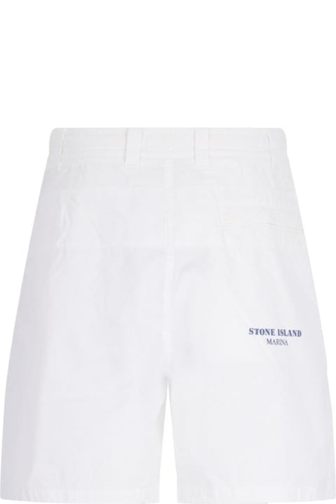Pants for Men Stone Island 'marina' Shorts