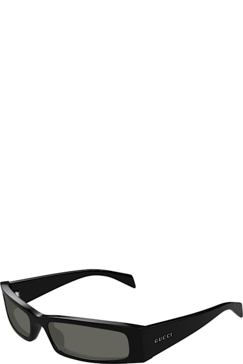 Gucci Eyewear Eyewear for Women Gucci Eyewear Gucci Gg1778s Linea Fashion 001 Black Grey Sunglasses