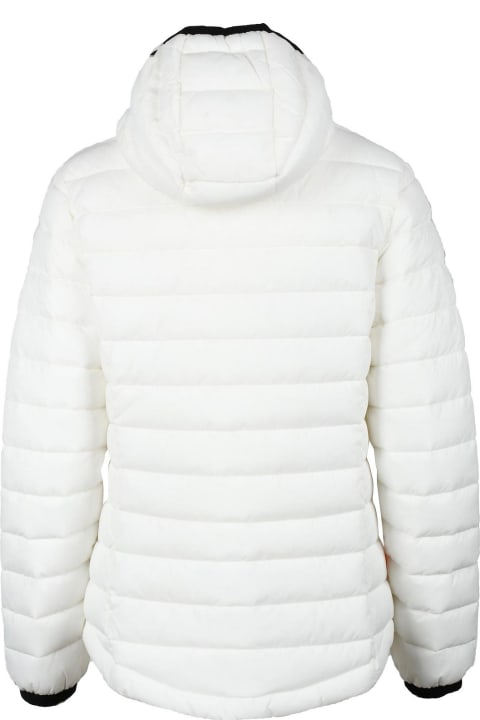 Women's White Padded Jacket