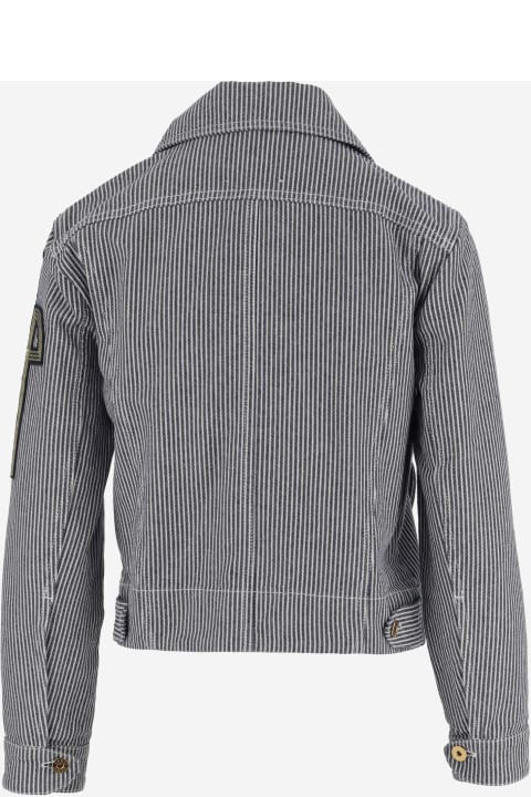 Patou Coats & Jackets for Women Patou Cotton Jacket With Striped Pattern