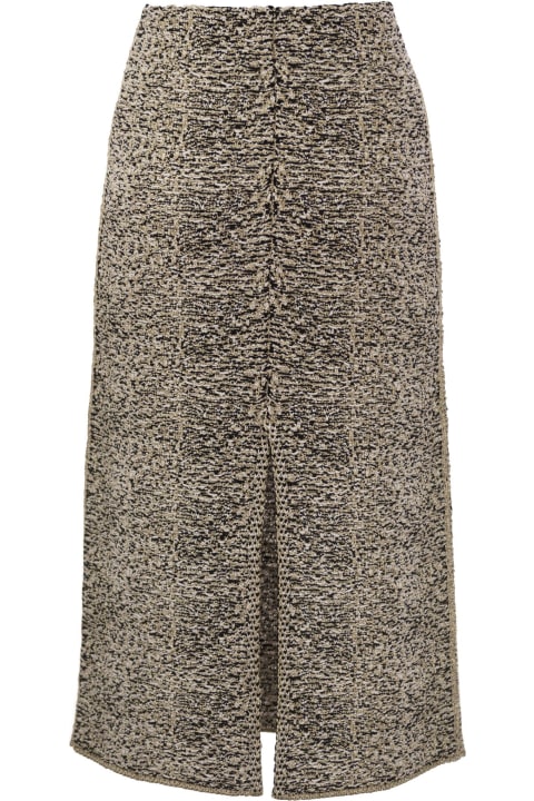 Fabiana Filippi Skirts for Women Fabiana Filippi Tweed Stitch Pencil Skirt