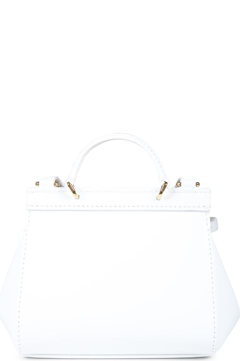 Fashion for Kids Dolce & Gabbana White Bag For Girl With Logo