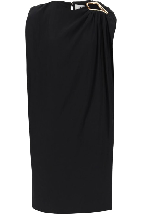 Lanvin Women Lanvin Black Jersey Dress