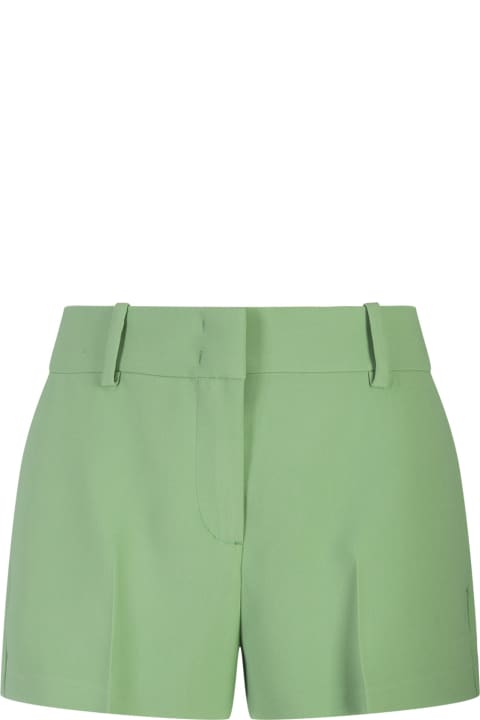 Fashion for Women Ermanno Scervino Green Tailored Shorts