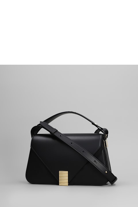 Lanvin for Women Lanvin Concerto Shoulder Bag In Black Leather