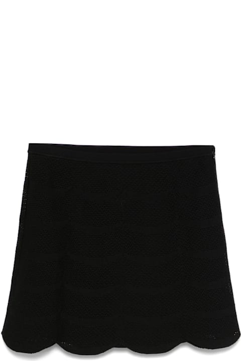 Tom Ford for Kids Tom Ford Silk And Cotton Mini Skirt