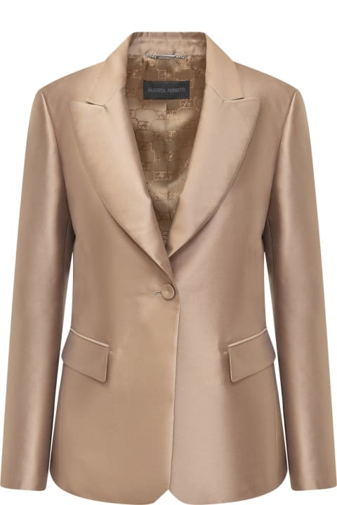 Coats & Jackets for Women Alberta Ferretti Mikado Blazer