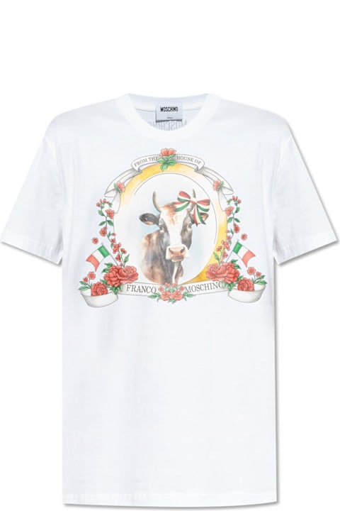 インテリア Moschino Moschino T-shirt With Print