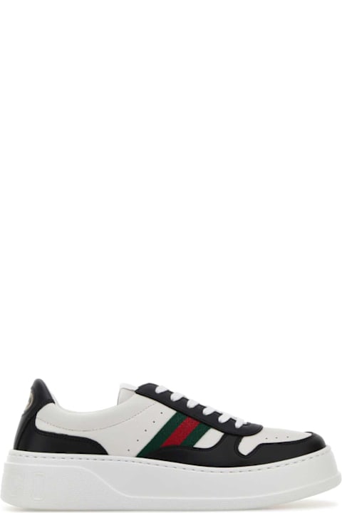 Homeware Gucci Two-tone Leather Sneakers