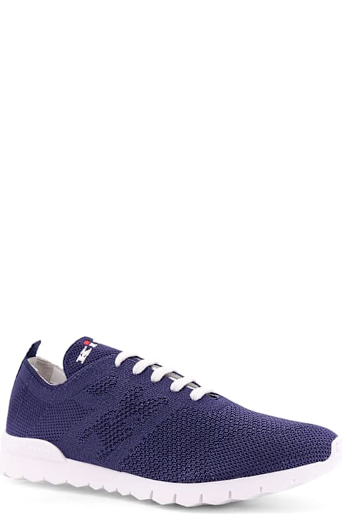 أحذية لـ القسم الرجالي Kiton Knit Sneakers With Lateral Monogram