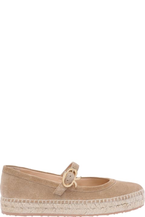 Gianvito Rossi Shoes for Women Gianvito Rossi Elda Ballet Espadrilles
