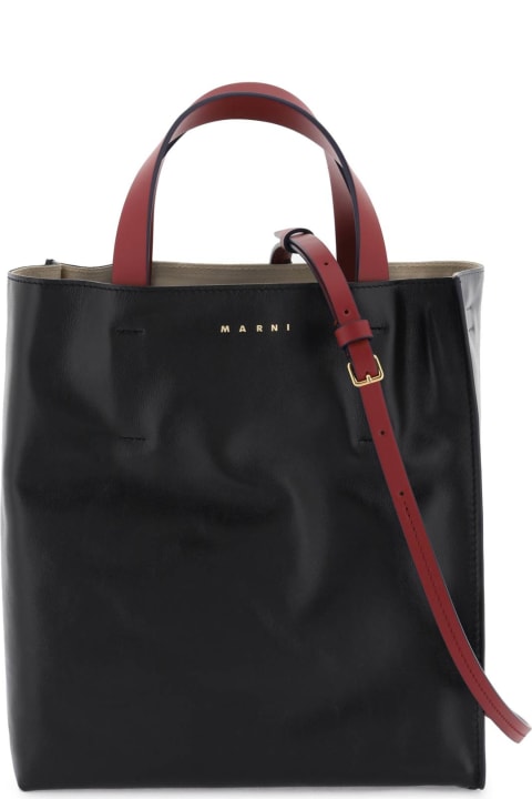 Marni Bags for Women Marni Museo Bag In Black Leather