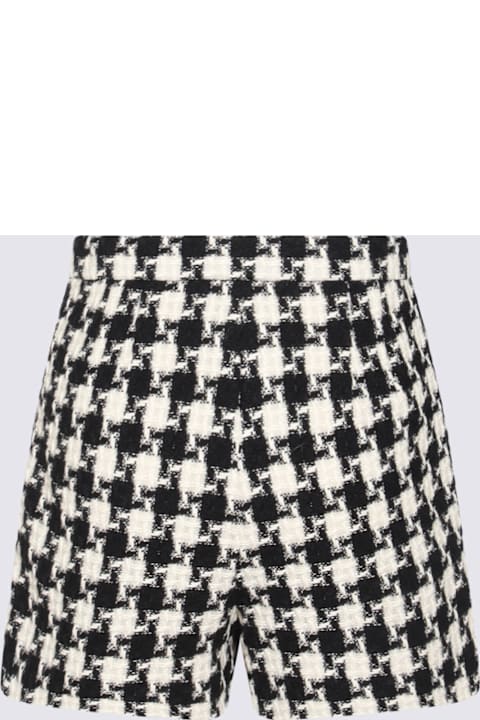 Homeware Valentino Black And White Shorts