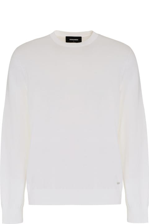 Dsquared2 Fleeces & Tracksuits for Men Dsquared2 Cotton Crew-neck Sweater