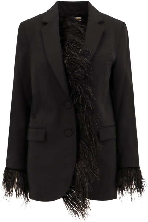 Michael Kors for Women Michael Kors Blazer With Feathers