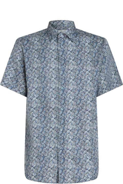 Clothing Sale for Men Etro Etro Shirts Blue