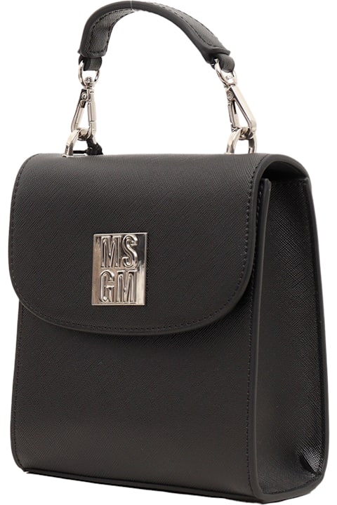 Homeware MSGM Eco-leather Mini Bags Girl Nero/black
