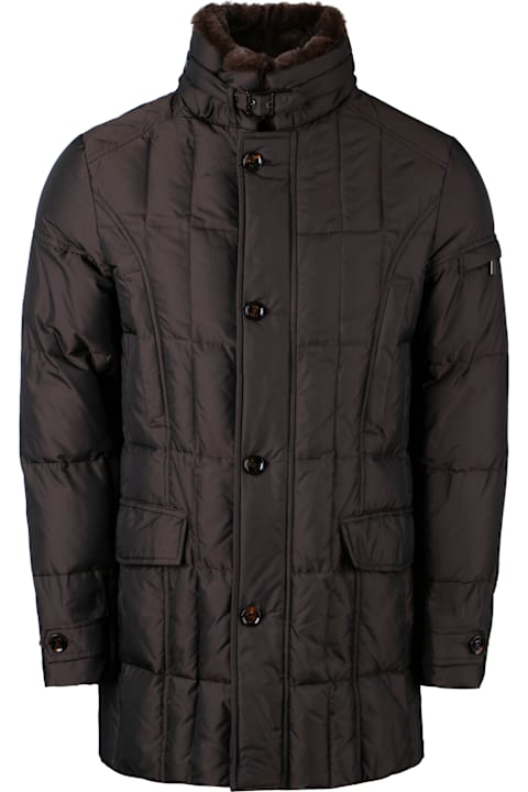 Homeware Moorer Valente Fur Collar Down Jacket