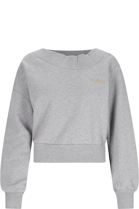 Fleeces & Tracksuits Sale for Women The Attico Crewneck Sweatshirt