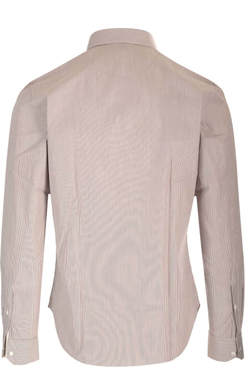 Fendi Sale for Men Fendi Striped Pattern Shirt