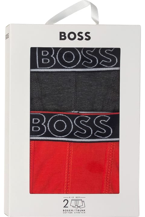 Hugo Boss Underwear for Girls Hugo Boss Set Of 2 Boxer Shorts