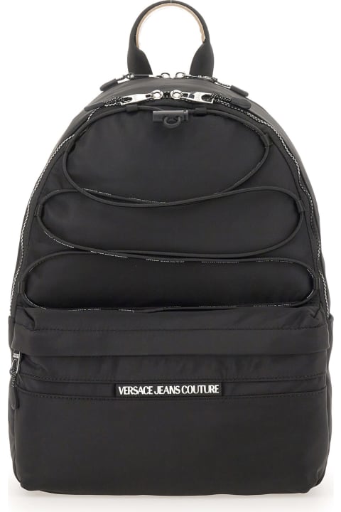 Bags Sale for Men Versace Jeans Couture Backpack With Logo