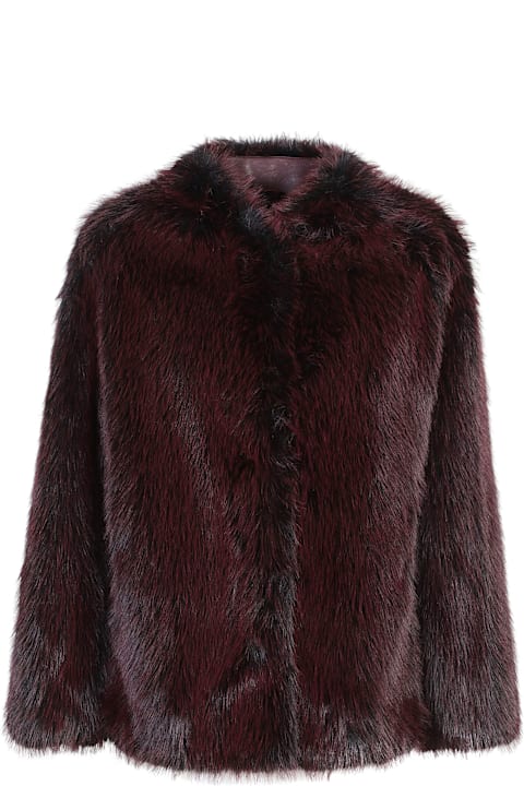 Patrizia Pepe for Kids Patrizia Pepe Faux Fur Coat