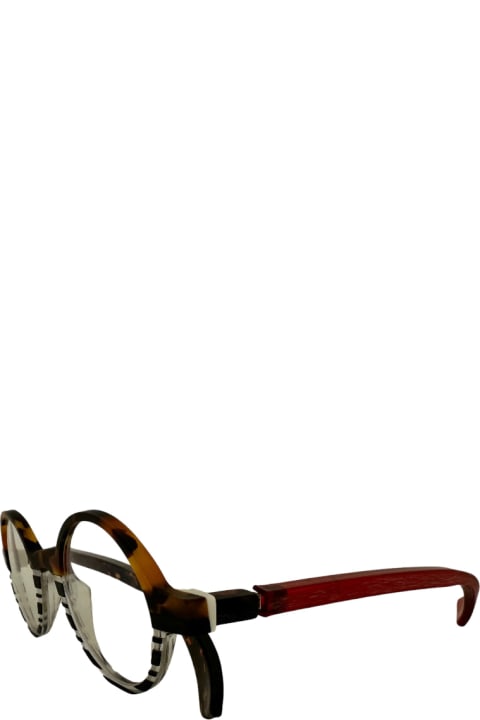 ウィメンズ Piero Massaroのアイウェア Piero Massaro Pm 435 - Havana Glasses