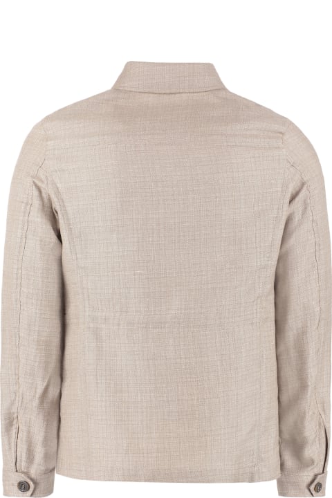 Canali Coats & Jackets for Men Canali Wool Blend Single-breast Jacket
