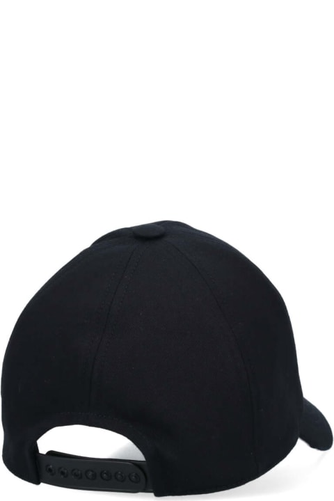 Hats for Men Courrèges Logo Baseball Cap
