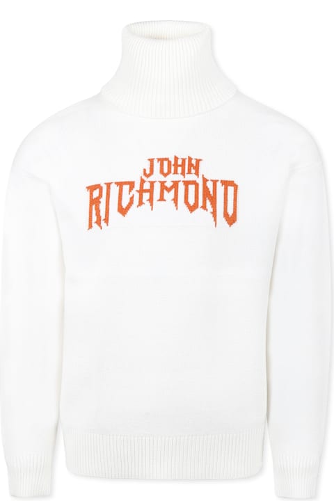 Homeware Richmond White Turtleneck For Boy