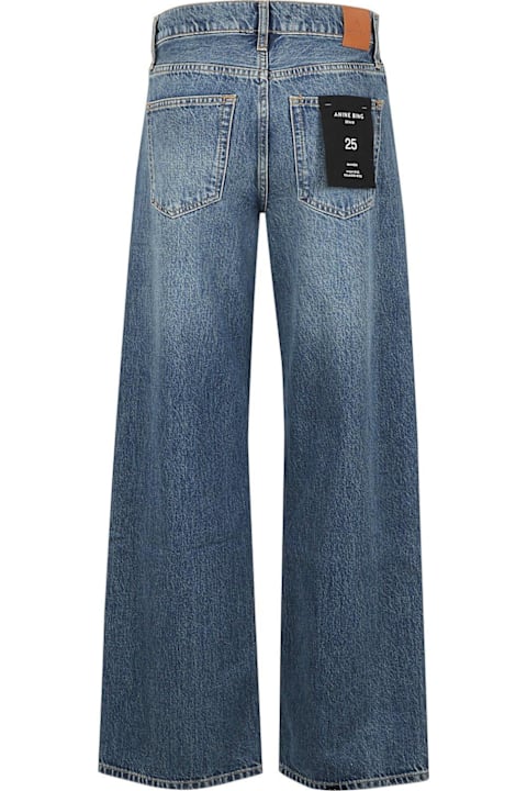 Anine Bing for Women Anine Bing Manon High Waist Wide-leg Jeans
