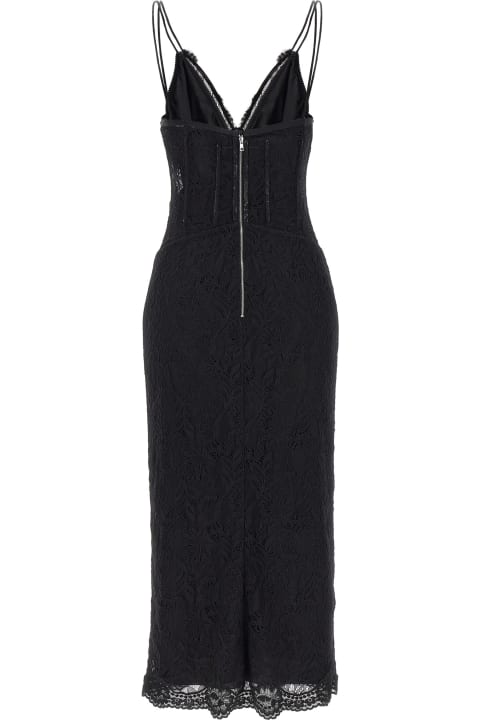Dolce & Gabbana Clothing for Women Dolce & Gabbana Lace Longuette Dress
