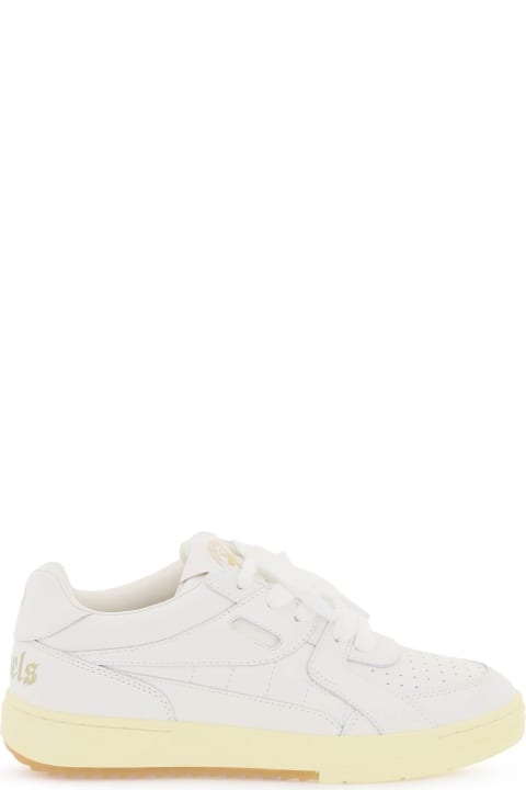 Homeware Palm Angels University Leather Sneakers