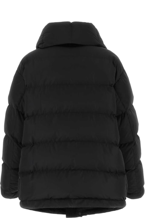 Balenciaga Clothing for Women Balenciaga Black Polyester Blend Padded Jacket