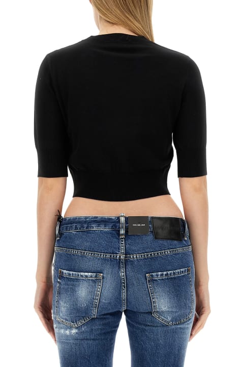 Dsquared2 Sweaters for Women Dsquared2 Cropped Shirt