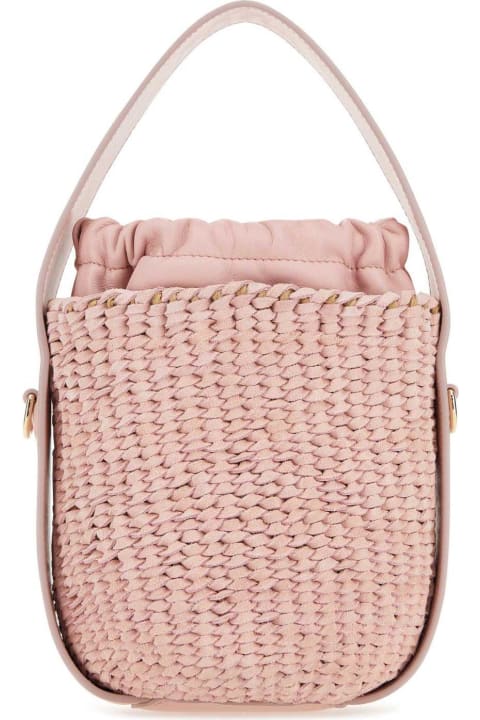 Chloé Totes for Women Chloé Woven Bucket Bag
