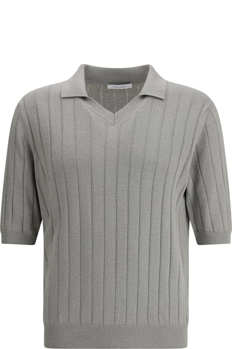 Cruciani Clothing for Men Cruciani Silk Polo Shirt