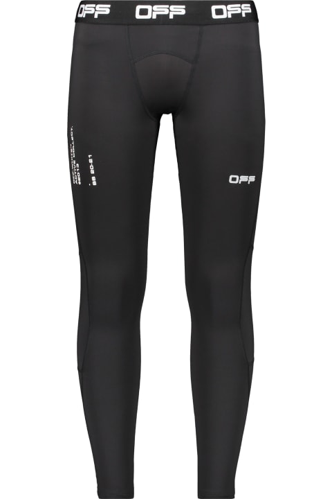 Homeware Off-White Technical Fabric Leggings