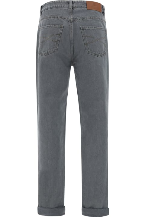 Pants for Men Brunello Cucinelli Five-pocket Denim Trousers