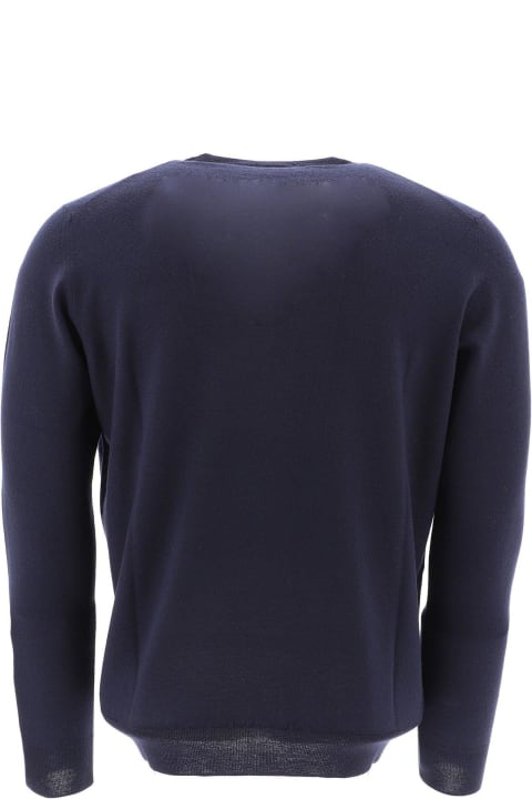 Drumohr Clothing for Men Drumohr Long Sleeved Crewneck Jumper Sweater
