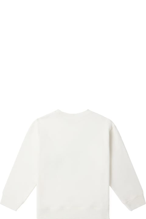Homeware Stella McCartney Kids White Sweatshirt For Boy With Logo