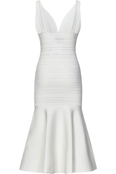 Fashion for Women Victoria Beckham Frame Detail Dress Midi Dress