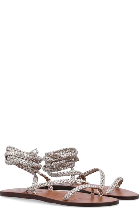 Manebi Manebì Canyon Woven Leather Sandals