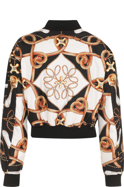 Fashion for Women Moschino Printed Bomber Jacket
